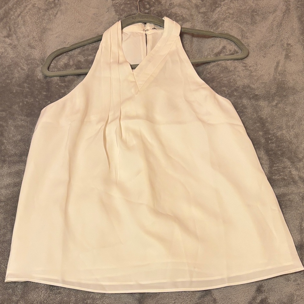 Love Bonito Cream Sleeveless Top